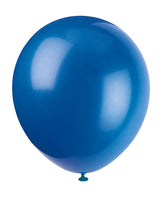 Bright Royal Blue Solid Color 12" helium quality 72 count Latex  Balloons